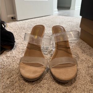 Transparent Strap Women's Sandals